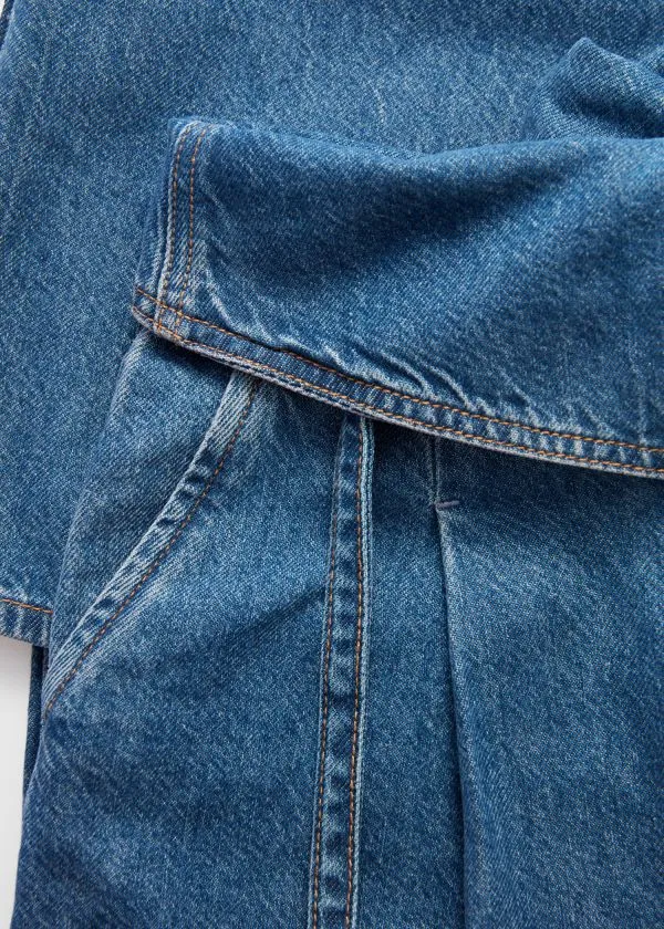 Women Jeans and Other Stories WideLeg Paperbag Jeans Blue