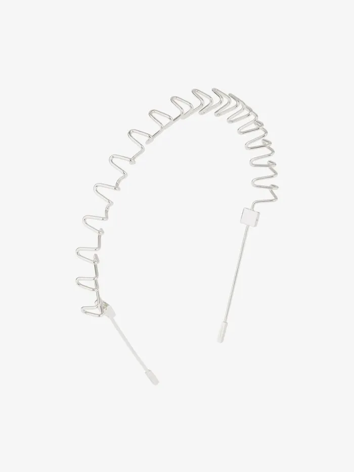 Women Jewelry Givenchy Show Headband In Metal Silvery Women Jewelry Givenchy Show Headband In Metal Silvery