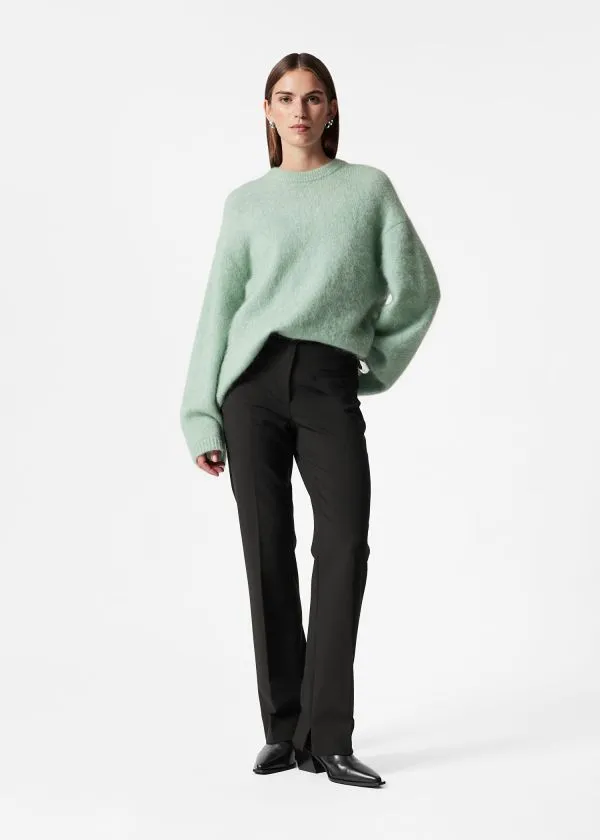 Women Knitwear and Other Stories MohairBlend Jumper Mint Women Knitwear and Other Stories MohairBlend Jumper Mint