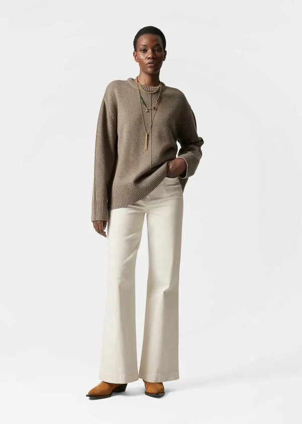 Women Knitwear and Other Stories Oversized Knit Jumper Mole