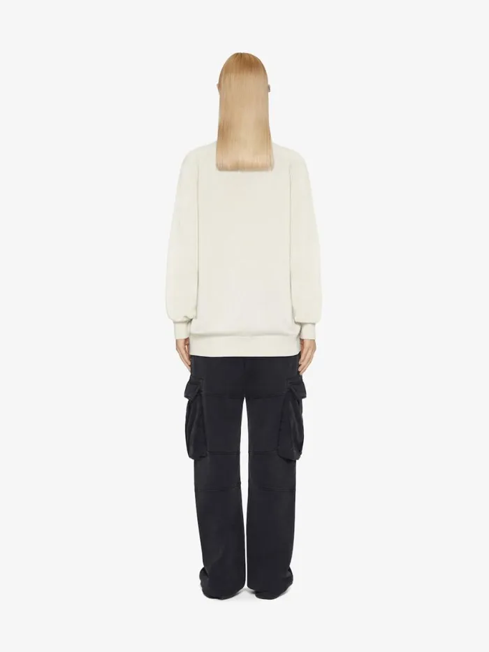 Women Knitwear Givenchy 4G Sweater In Cashmere Ivory