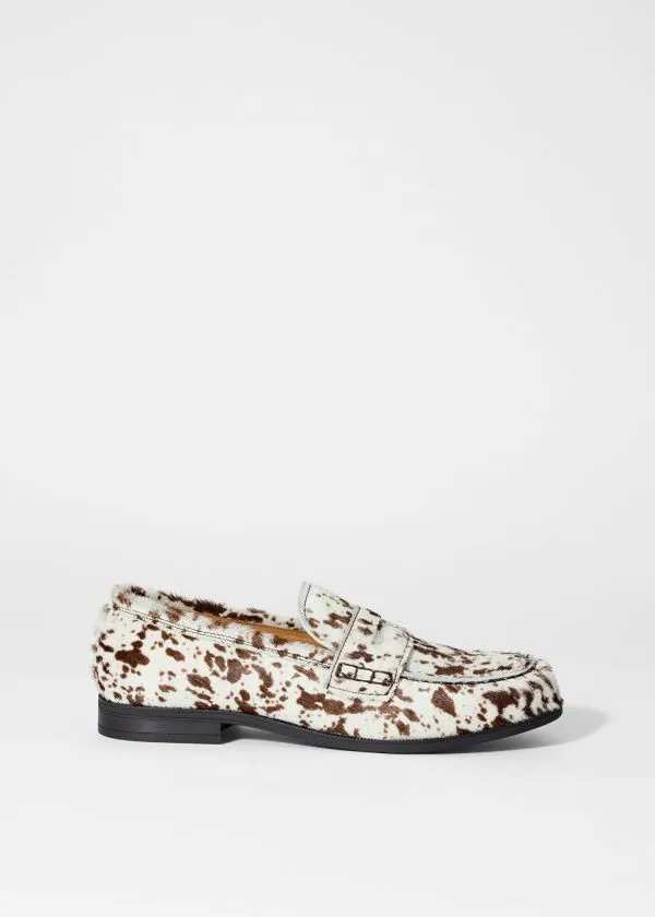 Women Loafers and Other Stories CowPrint Loafers Cowprint