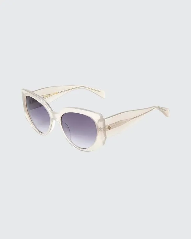 Women Lorne BlackGrey Sunglasses rag and bone