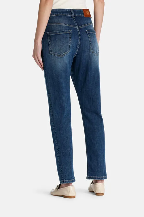 Women Luisa Spagnoli Accendino Accendino Blue Medium Pants Women Luisa Spagnoli Accendino Accendino Blue Medium Pants