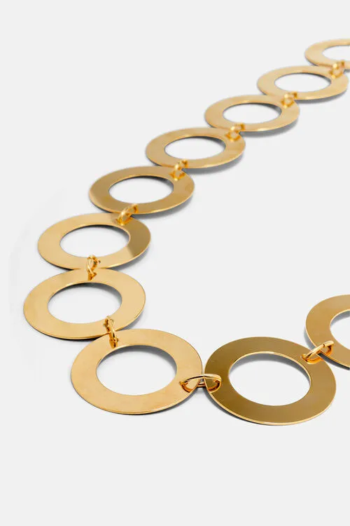 Women Luisa Spagnoli Djedefra Djedefra Gold Belts Women Luisa Spagnoli Djedefra Djedefra Gold Belts