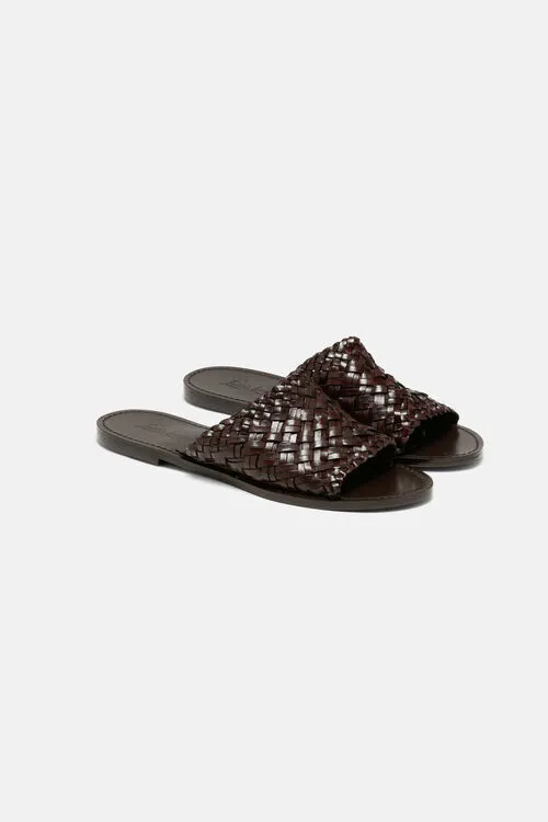 Women Luisa Spagnoli Unisono Unisono Brown Shoes and accessories