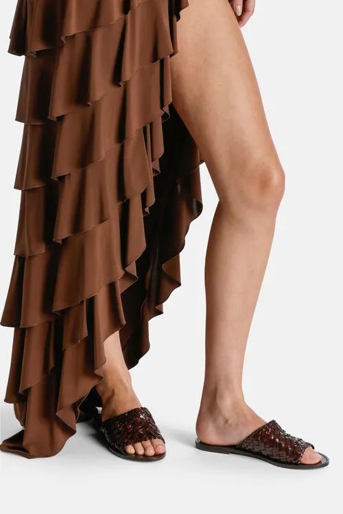 Women Luisa Spagnoli Unisono Unisono Brown Shoes and accessories Women Luisa Spagnoli Unisono Unisono Brown Shoes and accessories