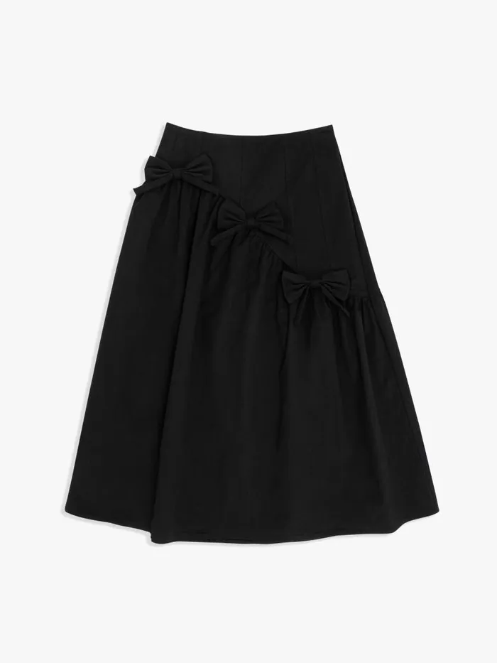 Women Maeve Bows Skirt Black Lisa Says Gah Skirts