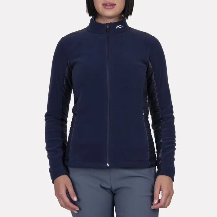 Women Maxima Midlayer Jacket Atlanta Blue KJUS Jackets and Vests