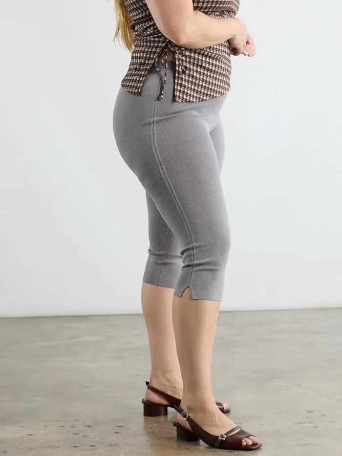 Women Maxine Capri Grey Lisa Says Gah Bottoms