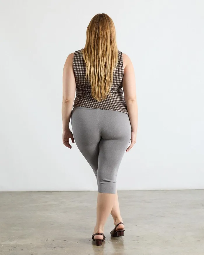 Women Maxine Capri Grey Lisa Says Gah Bottoms