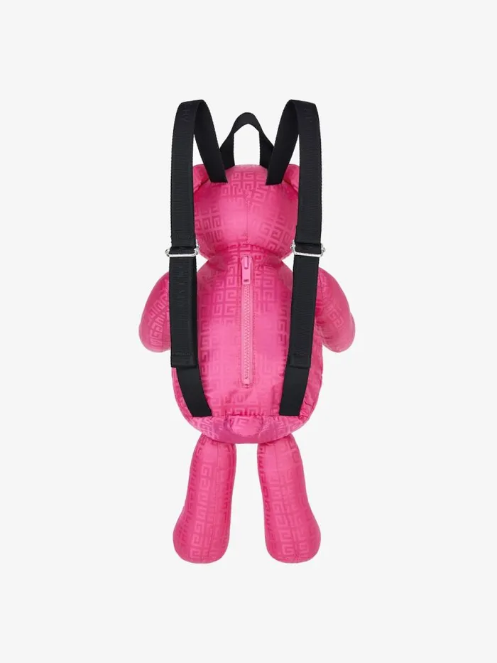 WomenMen Girl 4 To 12 Years Givenchy Teddy Bear In 4G Jacquard Deep Pink