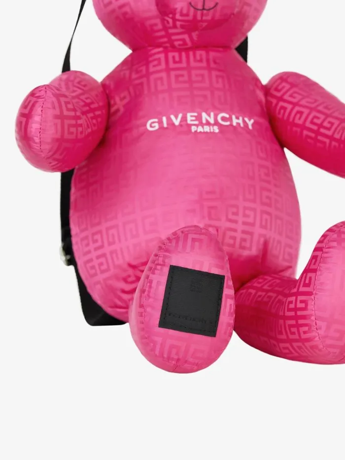 WomenMen Girl 4 To 12 Years Givenchy Teddy Bear In 4G Jacquard Deep Pink
