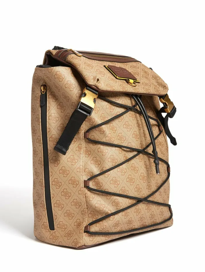 WomenMen GUESS Salameda Backpack Bamboo Handbags