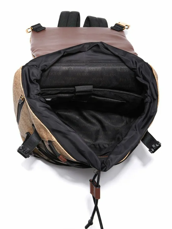 WomenMen GUESS Salameda Backpack Bamboo Handbags