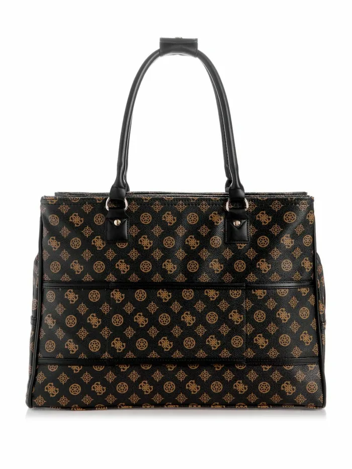 WomenMen Luggage and Travel Bags GUESS Wilder Peony Shopper Tote Brown WomenMen Luggage and Travel Bags GUESS Wilder Peony Shopper Tote Brown