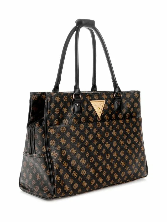 WomenMen Luggage and Travel Bags GUESS Wilder Peony Shopper Tote Brown WomenMen Luggage and Travel Bags GUESS Wilder Peony Shopper Tote Brown