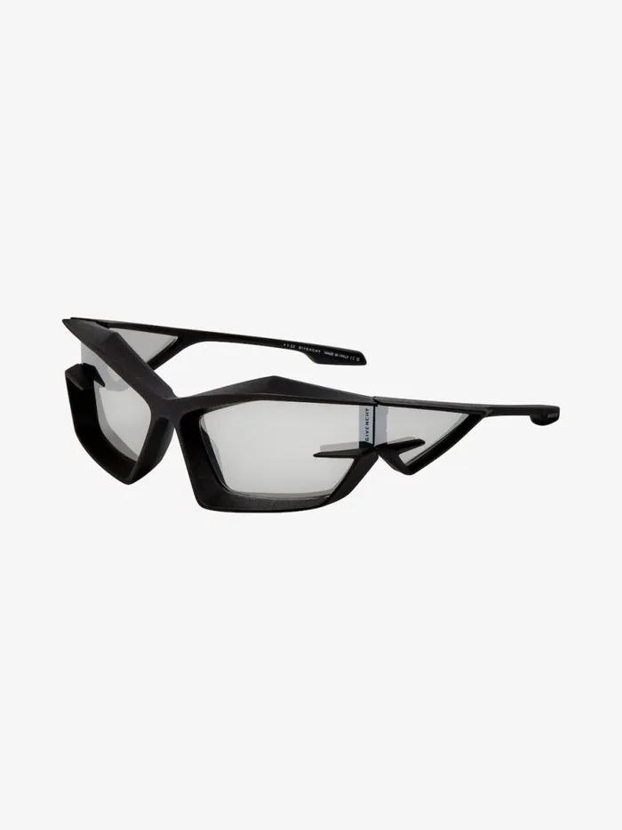 WomenMen Sunglasses Givenchy Giv Cut Unisex Sunglasses In Nylon Blacksilvery
