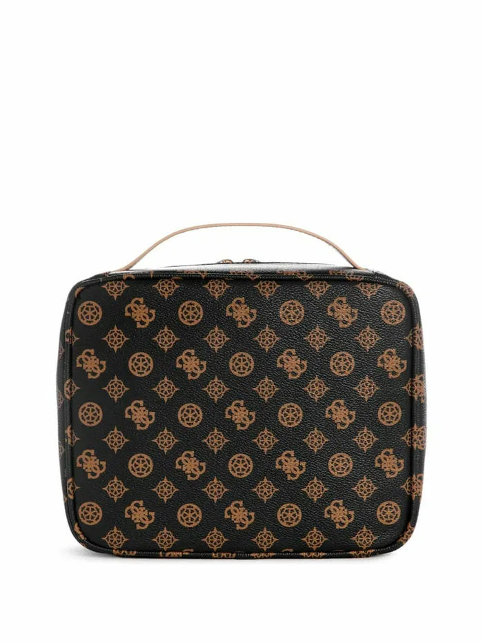 WomenMen Wilder Peony Cosmetic Case Brown Luggage and Travel Bags GUESS WomenMen Wilder Peony Cosmetic Case Brown Luggage and Travel Bags GUESS