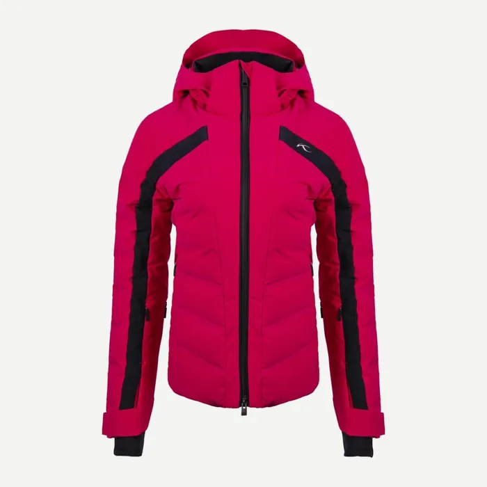 Women Momentum Jacket Cranberryblack KJUS Jackets and Vests