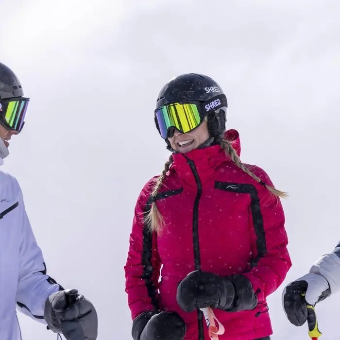 Women Momentum Jacket Cranberryblack KJUS Jackets and Vests