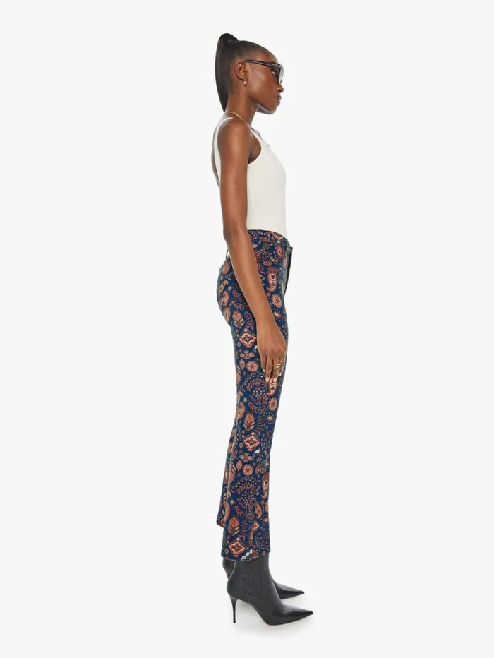 Women Mother Denim The Hustler Flood Henna Happiness