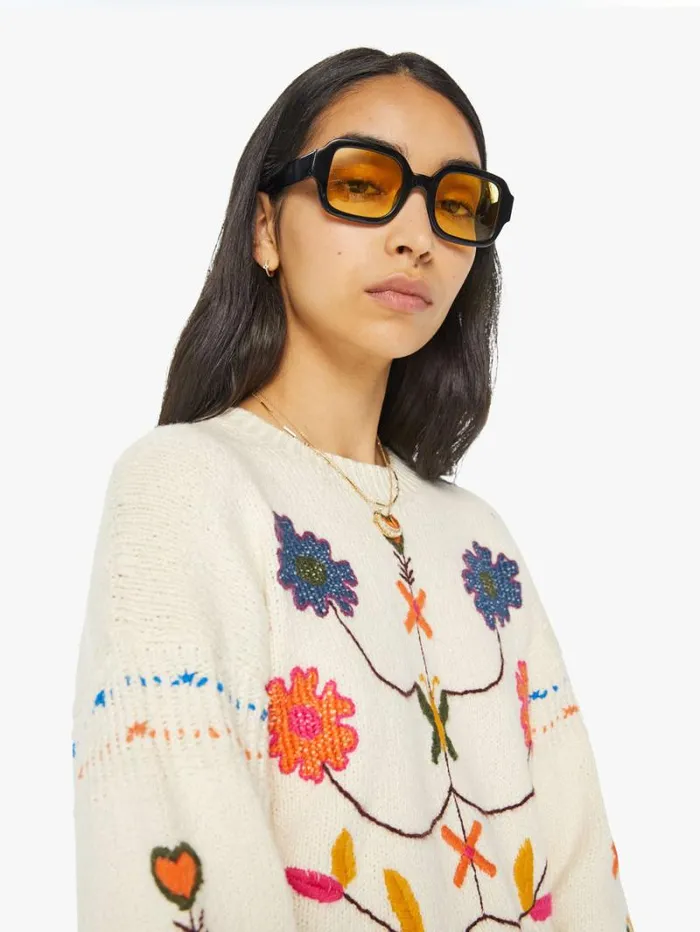 Women Mother Denim The Itsy Jumper Fringe Little Trinket