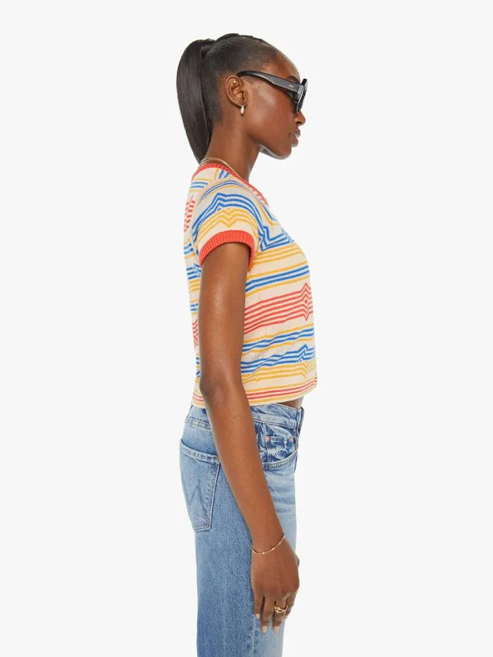 Women Mother Denim The Itty Bitty Scoop Twin Peaks