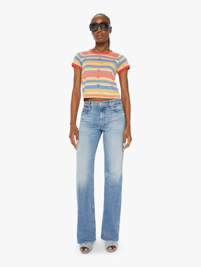 Women Mother Denim The Itty Bitty Scoop Twin Peaks