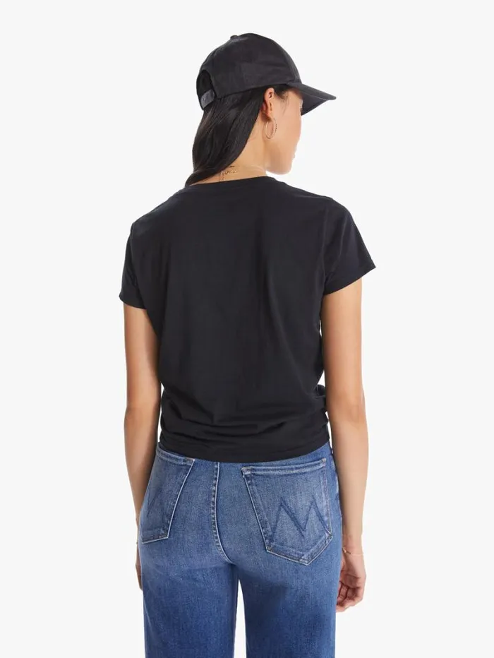 Women Mother Denim The Lil Goodie Goodie Black