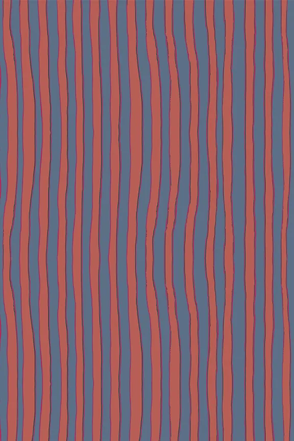 Women Natalie Martin Bottoms Bella Skirt Batik Stripe Blood Orange