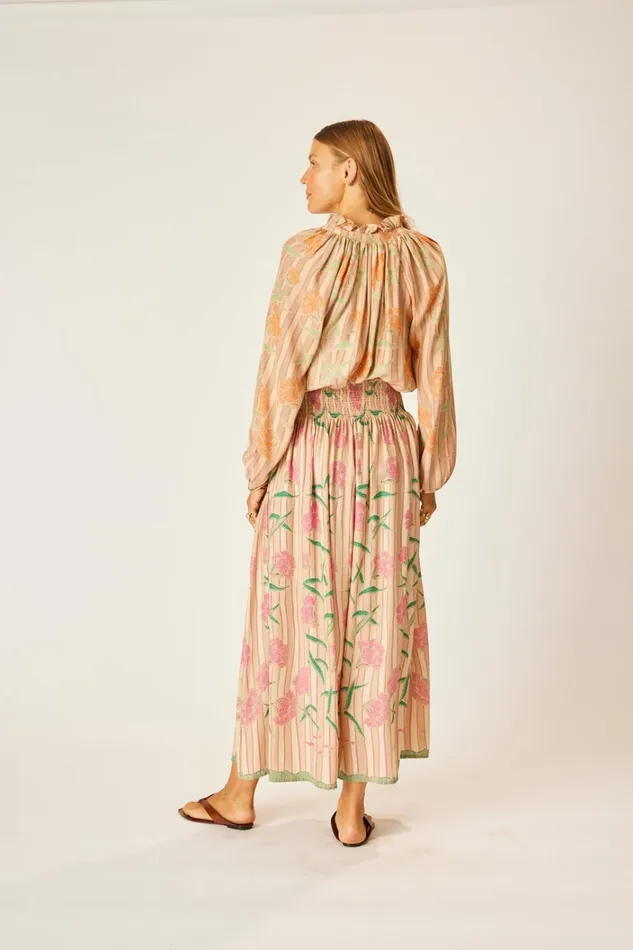 Women Natalie Martin Bottoms Bella Skirt Chamomile Rose