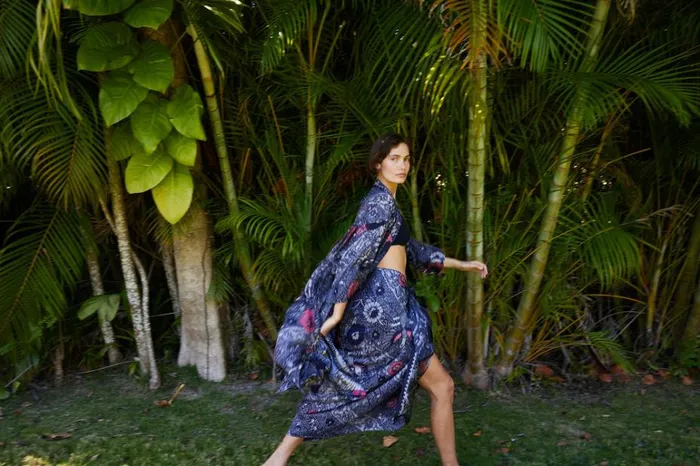 Women Natalie Martin Bottoms Sarong Peacock Ink Women Natalie Martin Bottoms Sarong Peacock Ink