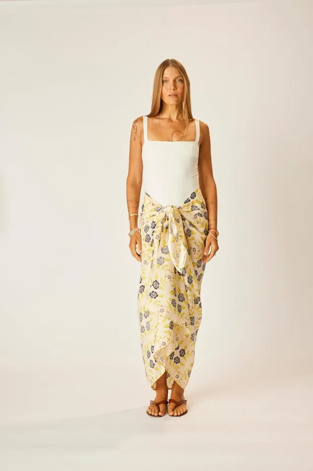 Women Natalie Martin Bottoms Sarong Prairie Indigo Women Natalie Martin Bottoms Sarong Prairie Indigo