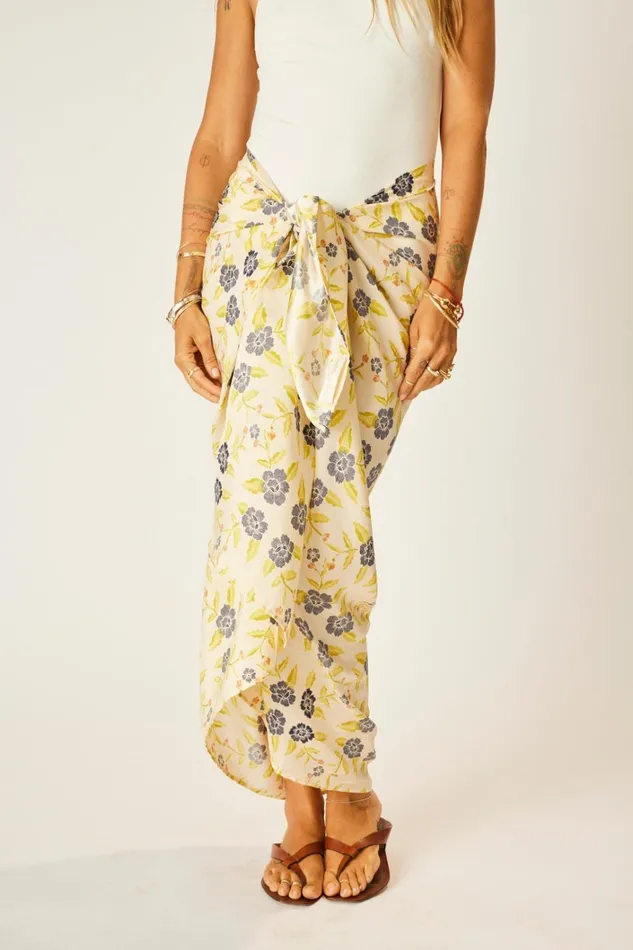 Women Natalie Martin Bottoms Sarong Prairie Indigo Women Natalie Martin Bottoms Sarong Prairie Indigo