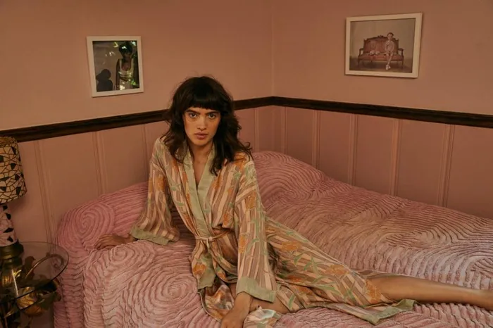 Women Natalie Martin CoverUps Diane Long Robe Chamomile Apricot Women Natalie Martin CoverUps Diane Long Robe Chamomile Apricot