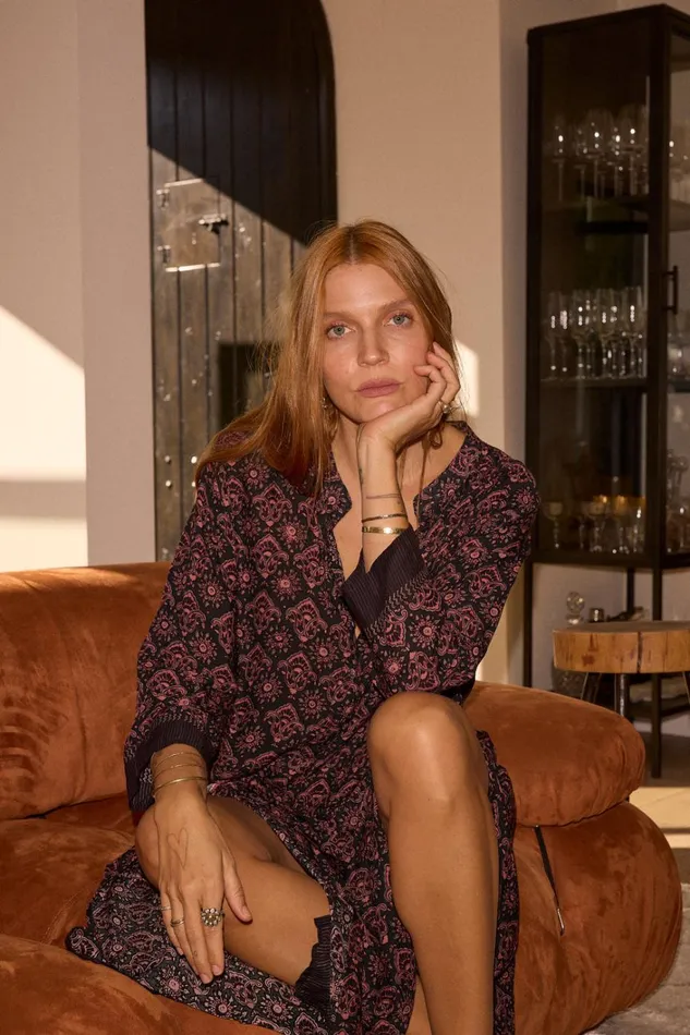 Women Natalie Martin CoverUps Isobel Dress Fleurdelis Black