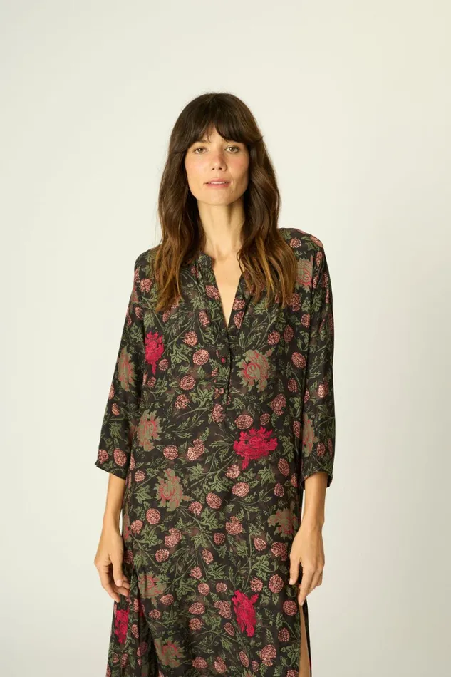 Women Natalie Martin CoverUps Isobel Dress Lehua Black