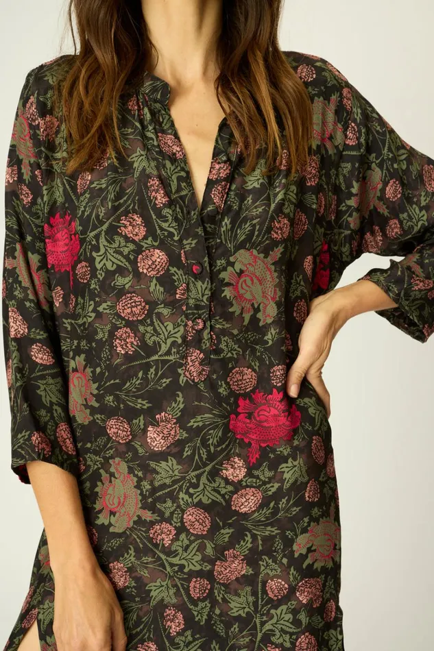 Women Natalie Martin CoverUps Isobel Dress Lehua Black