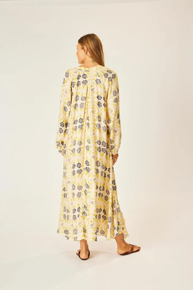 Women Natalie Martin Dresses Fiore Maxi Prairie Indigo