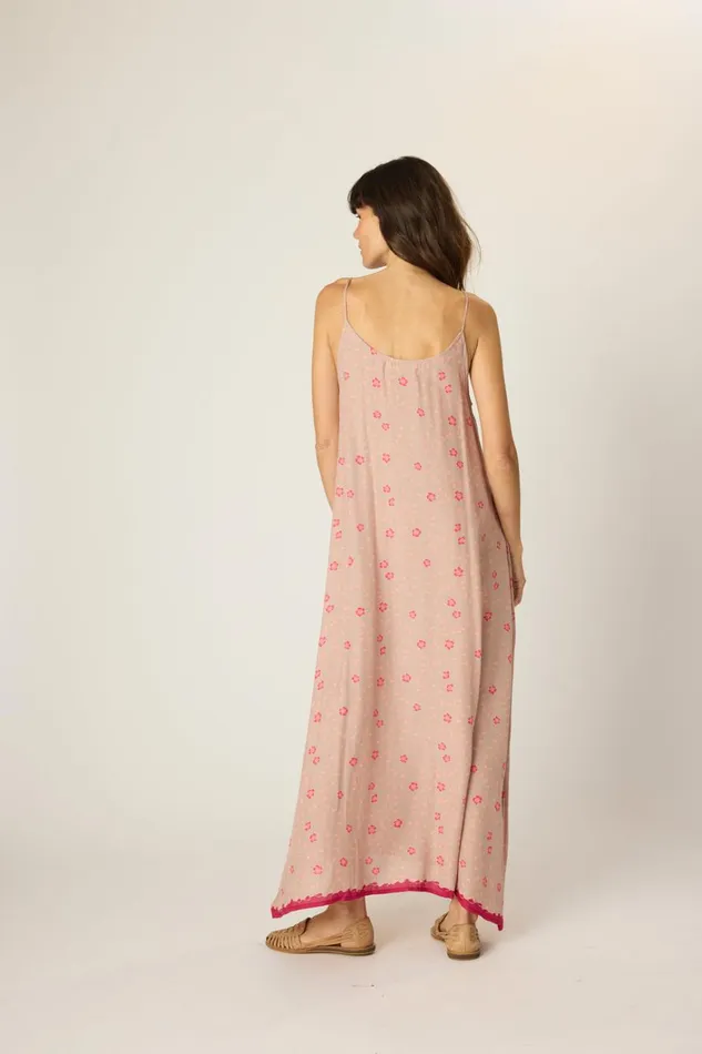 Women Natalie Martin Dresses Heather Maxi Pinwheel Mink