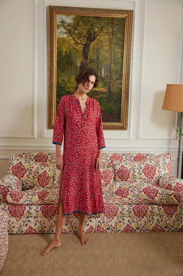 Women Natalie Martin Dresses Isobel Dress Pinwheel Barn Red