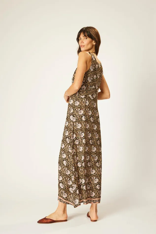 Women Natalie Martin Dresses Jackie Dress Vintage Flowers Sepia Women Natalie Martin Dresses Jackie Dress Vintage Flowers Sepia