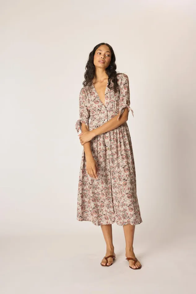 Women Natalie Martin Dresses Layla Dress Heirloom Rose