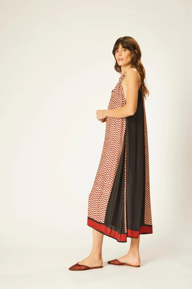 Women Natalie Martin Dresses Marlien Dress Black Silk