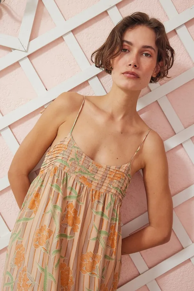 Women Natalie Martin Dresses Melanie Dress Chamomile Apricot