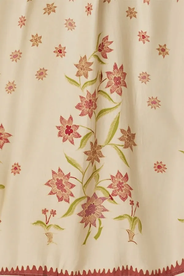 Women Natalie Martin Dresses Monica Dress Starflower Cream Women Natalie Martin Dresses Monica Dress Starflower Cream