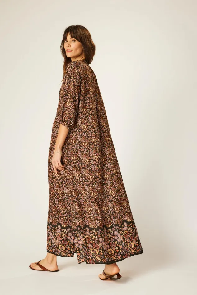 Women Natalie Martin Dresses Sammie Maxi Petite Fleur Noire