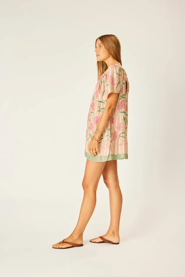 Women Natalie Martin Dresses Sienna Mini Dress Chamomile Rose Women Natalie Martin Dresses Sienna Mini Dress Chamomile Rose