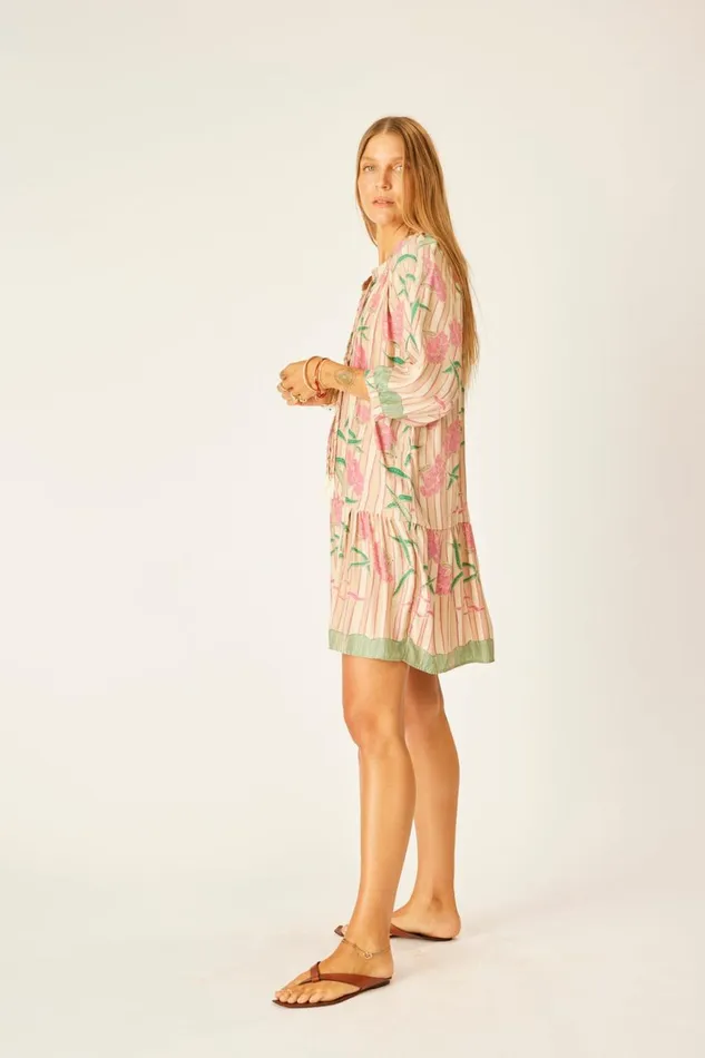Women Natalie Martin Dresses Stevie Dress Chamomile Rose